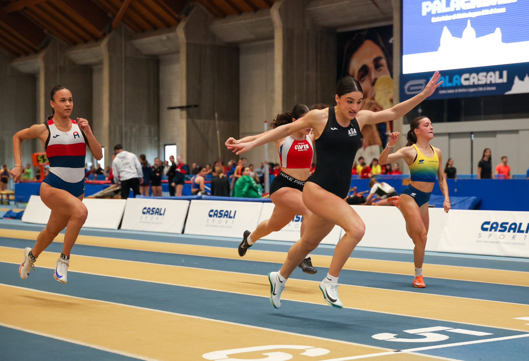 Ancora al record Anemone, Si migliora Biancucci, Bene Casella.